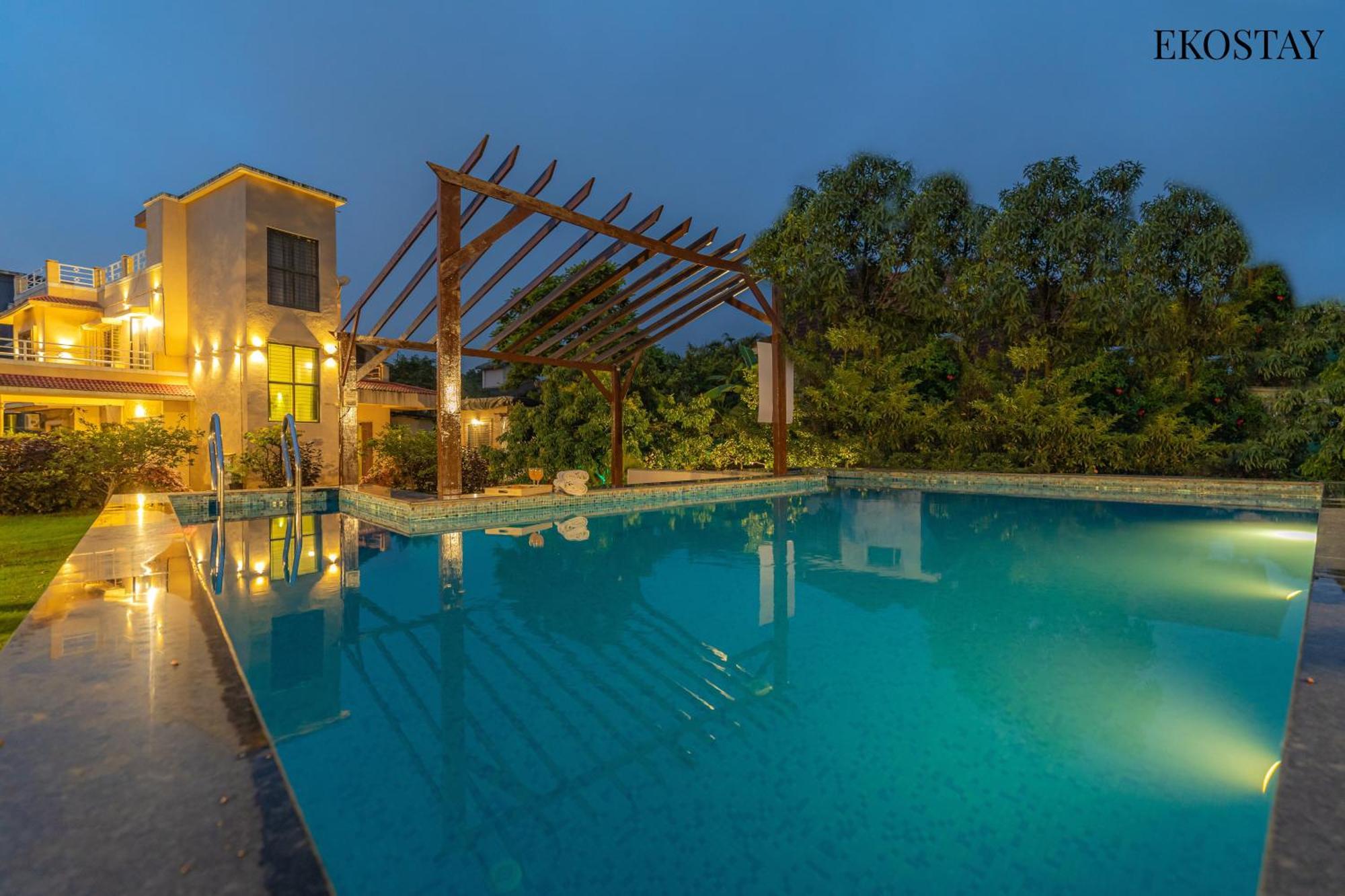 Ekostay Gold - Olive Crest - Spacious Lawn Villa